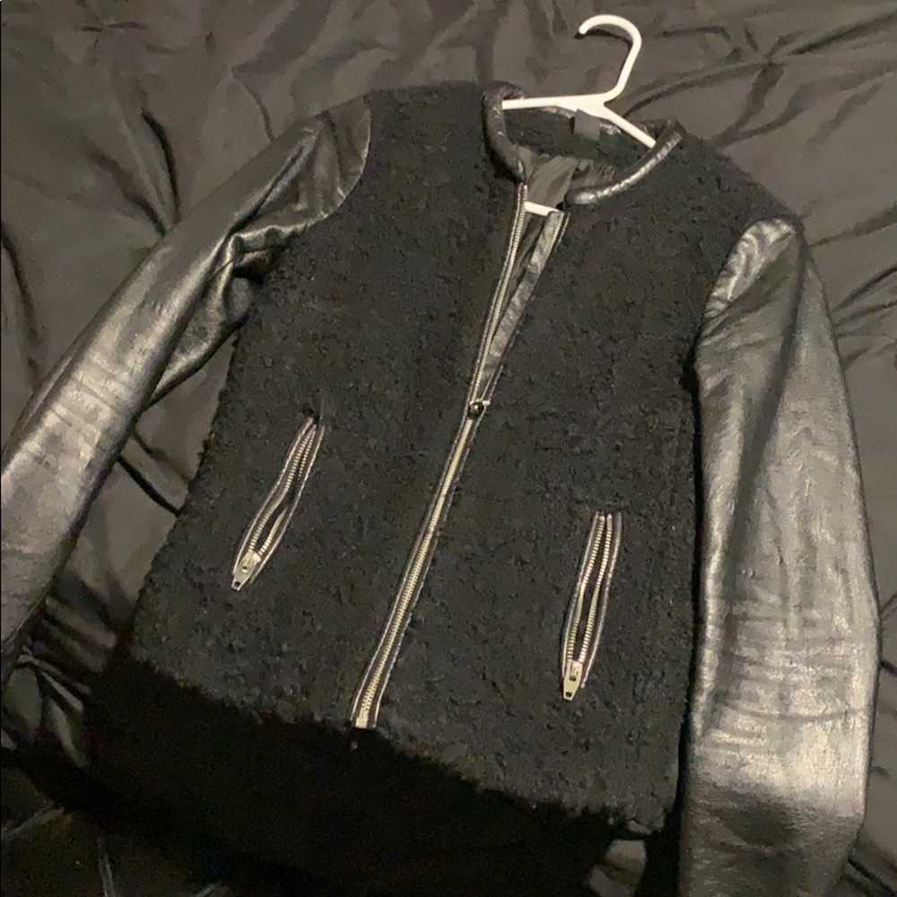 Leather jacket